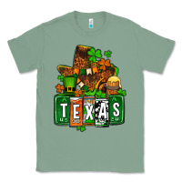 Sage St. Patrick's Texas map Classic Tee - OliviaCreatesArt
