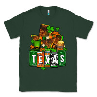 Sports Green St. Patrick's Texas map Classic Tee - OliviaCreatesArt