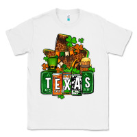 White St. Patrick's Texas map Classic Tee - OliviaCreatesArt