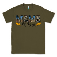 Army Green western mama of boys Classic Tee - Artiststas