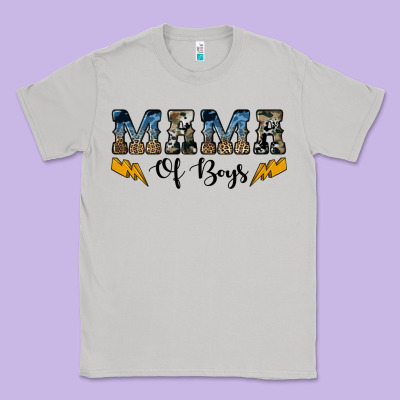 Western Mama Of Boys Classic Tee Designed By Artiststas