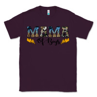 Plum western mama of boys Classic Tee - Artiststas