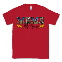 Red western mama of boys Classic Tee - Artiststas