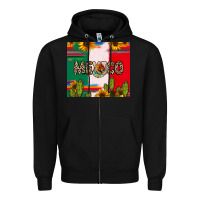 Black Mexico Zipper Hoodie - RanaPortraitStore