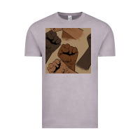 Vintage Zinc melanin raised fist seamless pattern Vintage Tee - BundleAndBundleShop