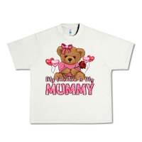 Pistachio my valentine is my mummy Urban Heavy Tee - LillyAllenDesigns