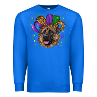 True Royal Mardi gras hat german shepherd Premium Sweatshirt - RanaPortraitStore