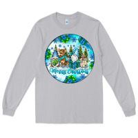 Moon Dust merry christmas Long Sleeve Tee - CowhideDigitalArt
