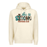 Sandshell she is strong Premium Hoodie - Artiststas