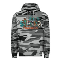 Slate Camo she is strong Premium Hoodie - Artiststas