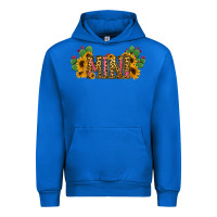 Cobalt Cactus Leopard Sunflower Mama and Mini Set Urban Hoodie - Jasminsmagicworld