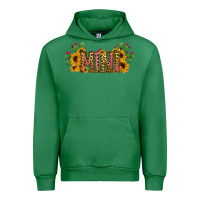 Emerald Cactus Leopard Sunflower Mama and Mini Set Urban Hoodie - Jasminsmagicworld