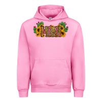 Fuchsia Pink Cactus Leopard Sunflower Mama and Mini Set Urban Hoodie - Jasminsmagicworld