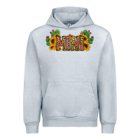 Heather Grey Cactus Leopard Sunflower Mama and Mini Set Urban Hoodie - Jasminsmagicworld