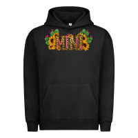 Pigment Black Cactus Leopard Sunflower Mama and Mini Set Urban Hoodie - Jasminsmagicworld