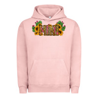 Pigment Salmon Cactus Leopard Sunflower Mama and Mini Set Urban Hoodie - Jasminsmagicworld