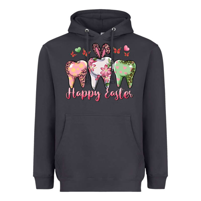 Happy Easter Dental Heavyweight Hoodie by RanaPortraitStore | Teevron