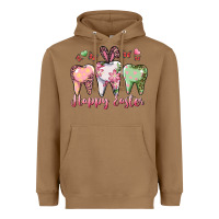 Toasted Coconut Happy Easter Dental Heavyweight Hoodie - RanaPortraitStore