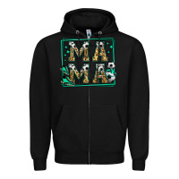 Black soccer mama Zipper Hoodie - Jasminsmagicworld