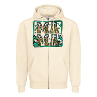 Sandshell soccer mama Zipper Hoodie - Jasminsmagicworld