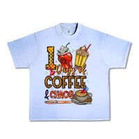 Grape Ice 100. Days Of Coffee  Chaos Urban Heavy Tee - CowhideDigitalArt