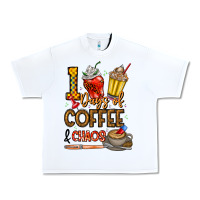 100. Days Of Coffee  Chaos Urban Heavy Tee | Teevron