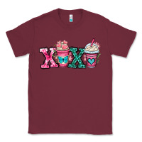 Burgundy xoxo coffee cups Classic Tee - OliviaCreatesArt