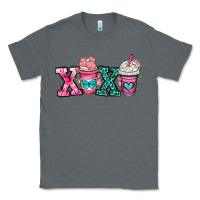 Charcoal Heather xoxo coffee cups Classic Tee - OliviaCreatesArt