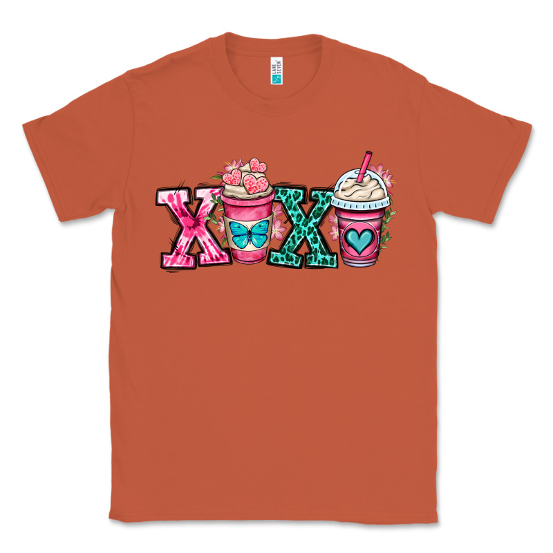 Xoxo Coffee Cups Classic Tee by OliviaCreatesArt | Teevron