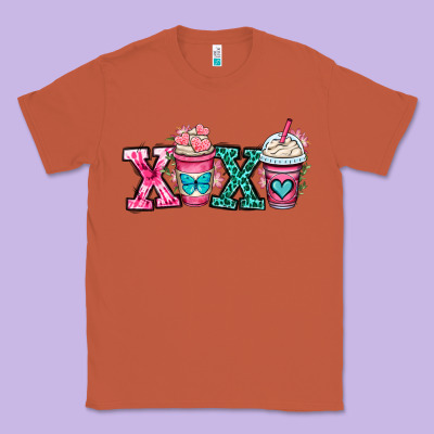 Xoxo Coffee Cups Classic Tee Designed By Oliviacreatesart