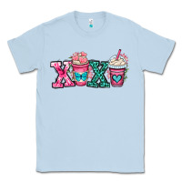 Dusty Blue xoxo coffee cups Classic Tee - OliviaCreatesArt