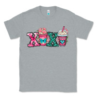 Heather Grey xoxo coffee cups Classic Tee - OliviaCreatesArt