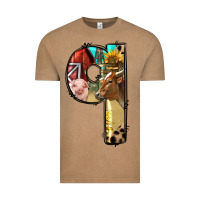 Vintage Coffee Farm Life Alphabet Lowercase Letters Q Vintage Tee - BundleAndBundleShop