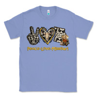 Colony Blue Peace Love Missouri Classic Tee - Jasminsmagicworld