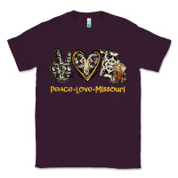 Plum Peace Love Missouri Classic Tee - Jasminsmagicworld