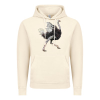 Vintage Arctic Ostrich Vintage Hoodie - LillyAllenDesigns