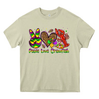 Mossy peace love crawfish olivia Heavy Core Tee - OliviaCreatesArt