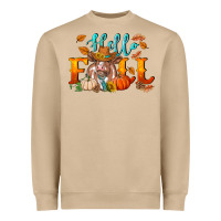 Mushroom hello fall heifer cow Heavyweight Sweatshirt - RanaPortraitStore