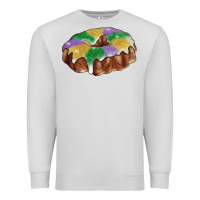 Dove Grey Mardi gras king cake Premium Sweatshirt - RanaPortraitStore