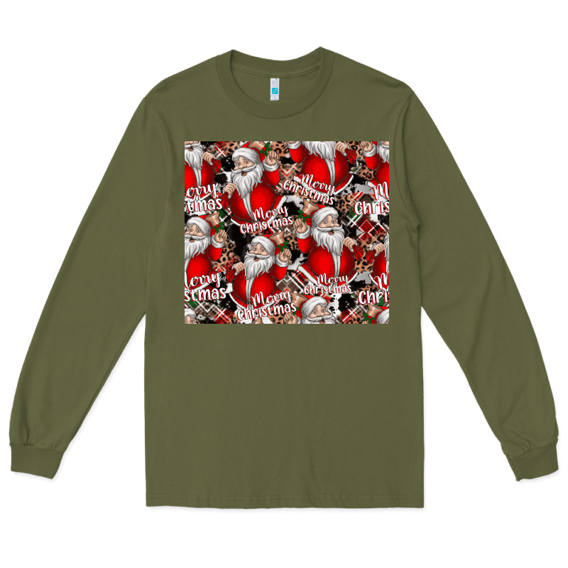 Merry Christmas Long Sleeve Tee by CowhideDigitalArt | Teevron