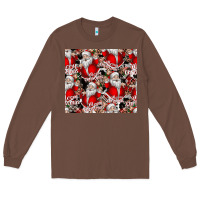 Chestnut Merry Christmas Long Sleeve Tee - CowhideDigitalArt