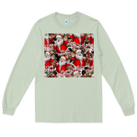 Matcha Merry Christmas Long Sleeve Tee - CowhideDigitalArt