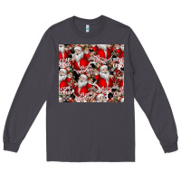 Smoke Merry Christmas Long Sleeve Tee - CowhideDigitalArt