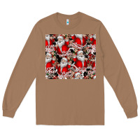 Toasted Coconut Merry Christmas Long Sleeve Tee - CowhideDigitalArt