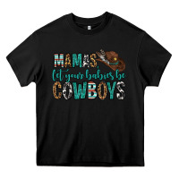 Black mama's let your babies be cowboys Heavy Core Tee - OliviaCreatesArt