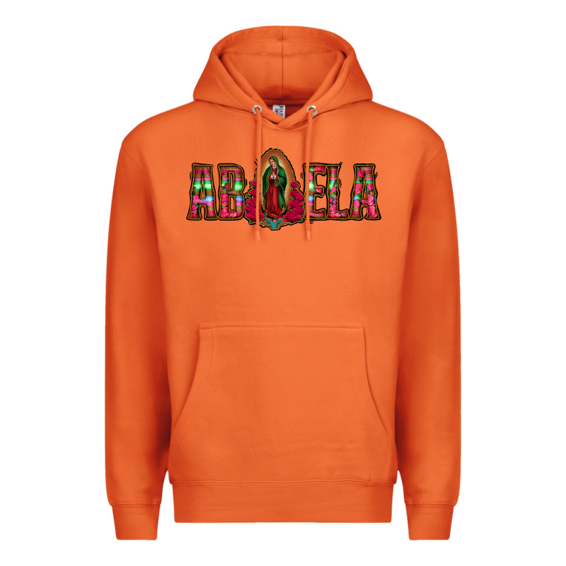 Abuela Floral Aztec Leopard Premium Hoodie by Jasminsmagicworld | Teevron