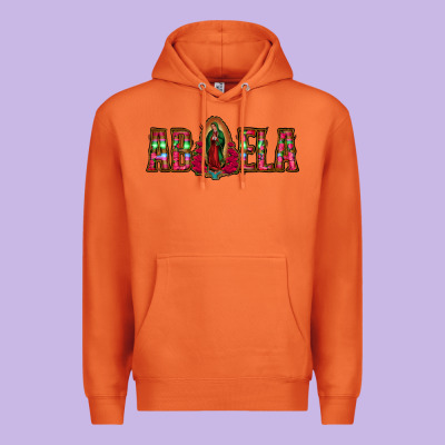 Abuela Floral Aztec Leopard Premium Hoodie Designed By Jasminsmagicworld