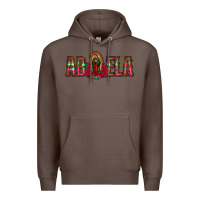 Coffee abuela floral aztec leopard Premium Hoodie - Jasminsmagicworld