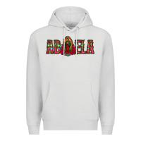 Dove Grey abuela floral aztec leopard Premium Hoodie - Jasminsmagicworld