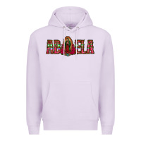 Lilac abuela floral aztec leopard Premium Hoodie - Jasminsmagicworld
